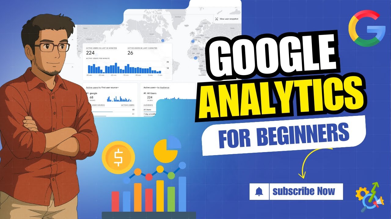 Google Analytics 4 for Beginners | Full Setup Tutorial & Course in ...