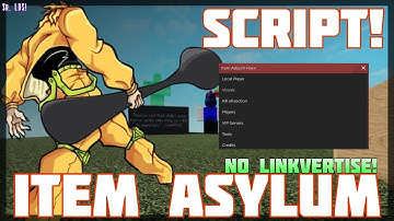 [New! 🔥] Item Asylum 🚀 No Linkvertise! Kill Players / Auto Item🔥 PC & Mobile! (2025)