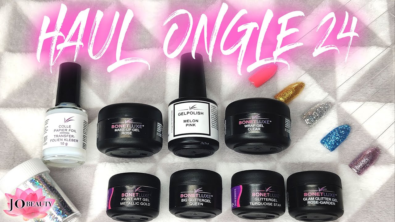 HAUL ONGLE24 | SWATCH GLITTERGEL
