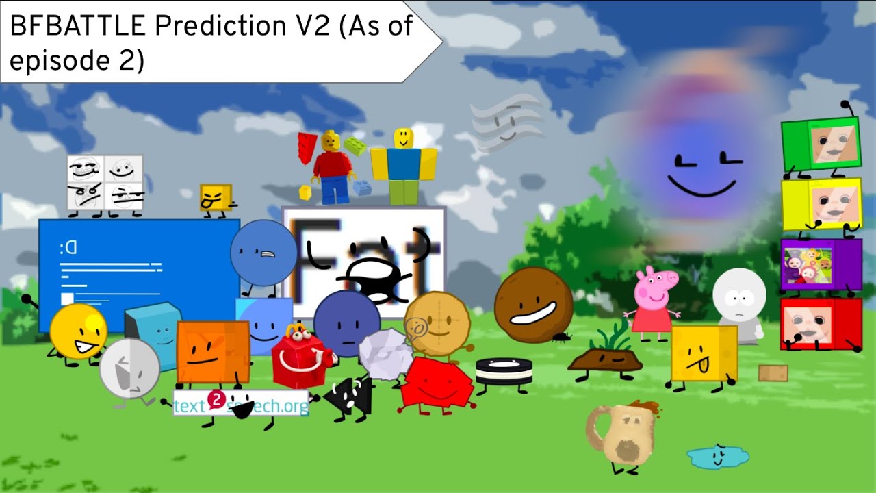 Battle For Battle Prediction V2 (As of episode 2) - YouTube