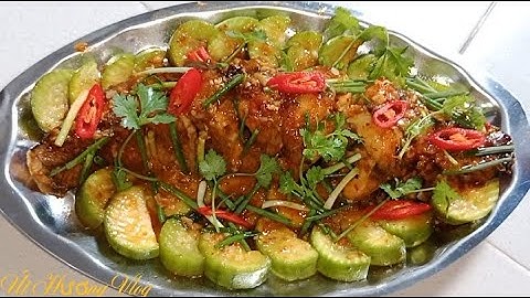 Cách Làm Cá Lóc Kho Bầu Ngon Ăn Bắt Cơm