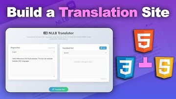 Build AI Translation Website Using HTML, CSS & JavaScript | DeepSeek API | TEKZAA