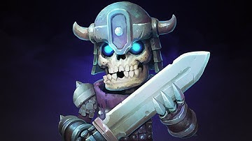 Skeleton Swordsman ● Procreate Painting ● iPad art ● Timelapse