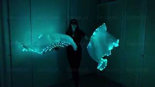Smart Pixel Fan Veils with Contour