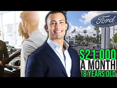 How I Made 21k A Month Selling Cars At 18 Years Old // Make Money As A Car Salesman