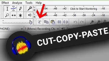 Cut, Copy, & Paste Sound in Audacity
