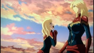 captain marvel and ms. marvel 「AM」