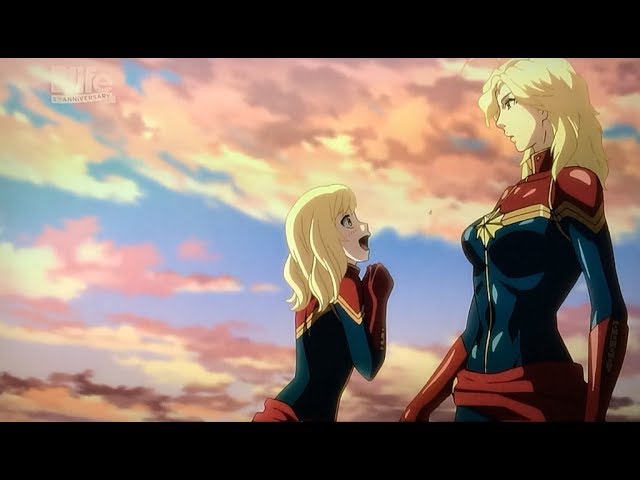 Anime can fix everything even Captain Marvel  rAnimemes