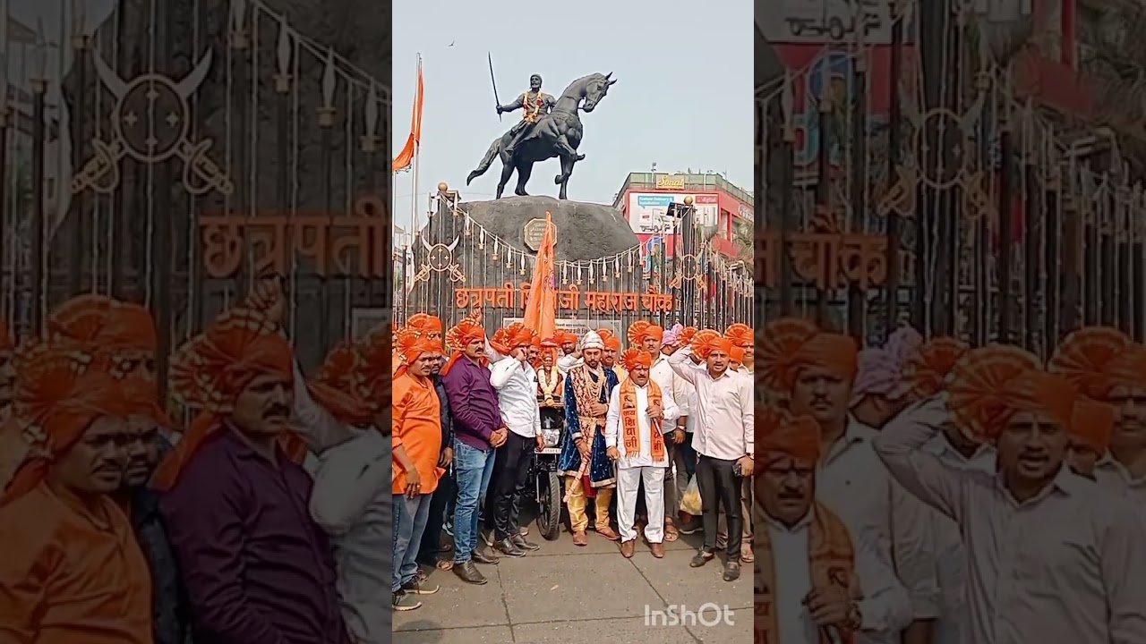 छत्रपती शिवाजी महाराज जयंती निमित्त डोंबिवली शहरामध्ये 300 बाईक रॅली काढण्यात आली पूर्ण शहरामध्ये🚩🚩🚩