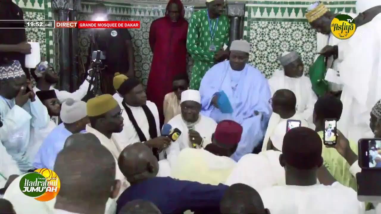 DIRECT- GRANDE MOSQUEE DE DAKAR- HADRATOUL DJUMAH  2023