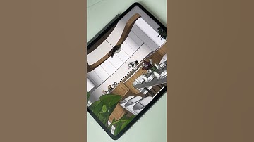 3d Modeling of a modern kitchen with Sketchup on iPad#architect #sketchup #architecture #3dmodeling