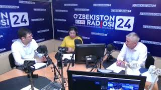 FM 87 9 to‘lqinlarida — «O‘zbekiston–24» radiokanalida «Radiomuloqot» dasturi — mtrk uz