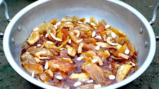 Aam Ka Murabba Ammi Jaan K Style Men | Making Green Raw Mango Jam Recipe By Hafiz Naveed