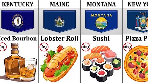 Never Eat These Foods In Every US State - Don't Dare Try It! 🙏