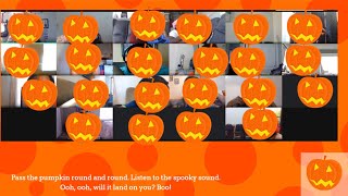 Pass the Pumpkin Virtual Elementary Singing Game screenshot 4