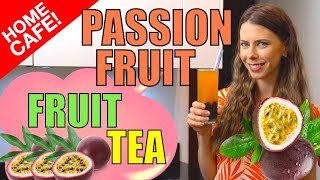Passion Fruit Syrup Recipe ~ At Home Bubble Tea Recipe