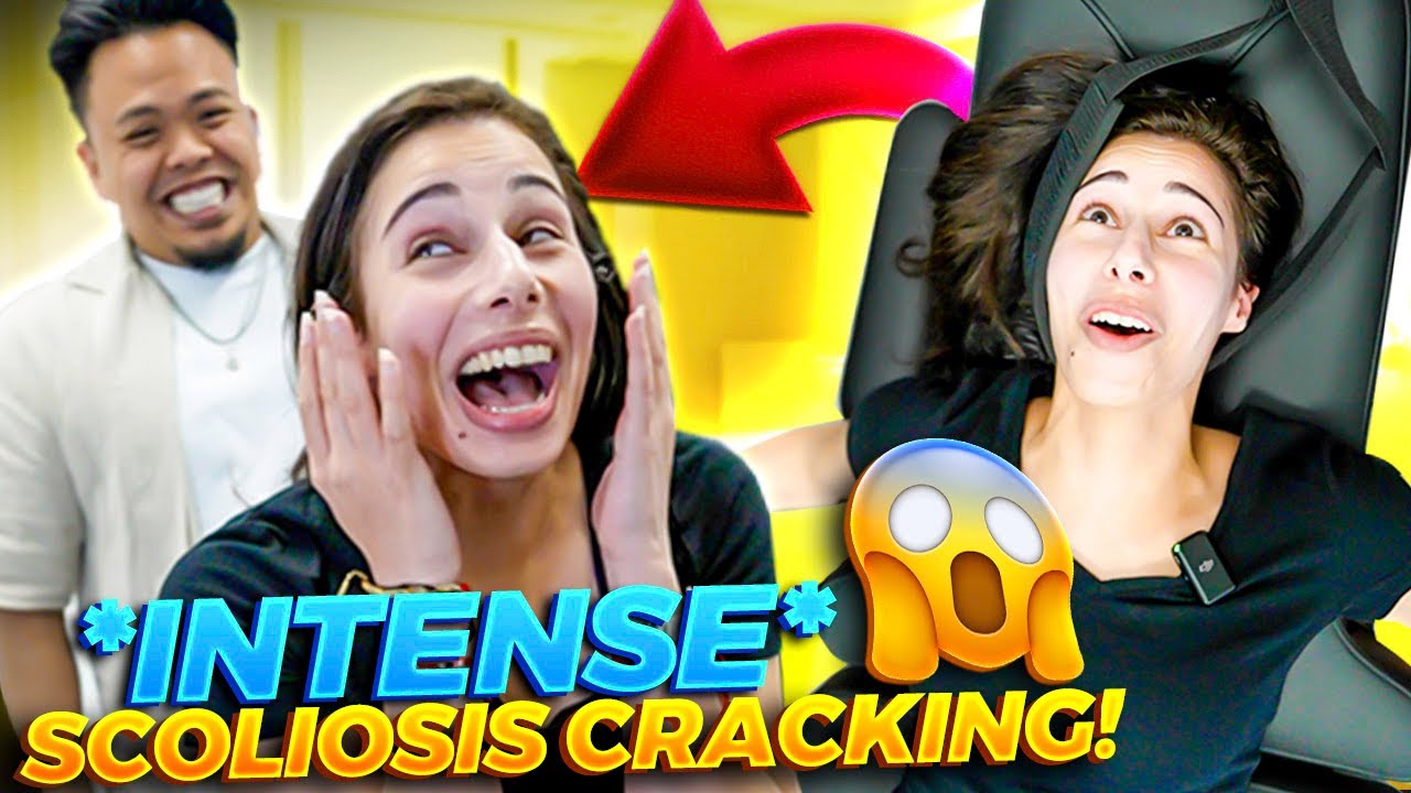 UNREAL: SCOLIOSIS PAIN RELIEF AFTER 10+ LONG YEARS! 😱🔥 | Asmr Chiropractic Back Crack | Dr Tubio