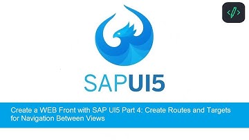 Create SAPUI5 Fiori App tutorial Part 4: Navigation B/W Views (Routes & targets) | Developers Diary