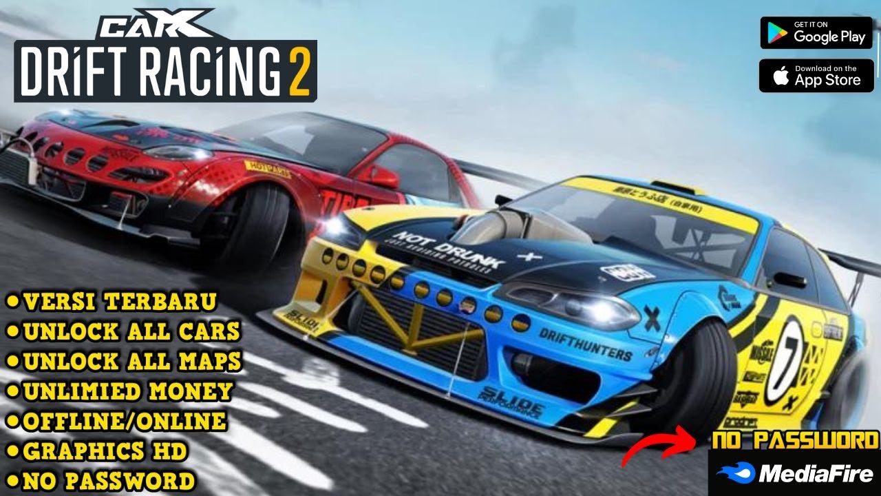 CarX Drift Racing 2 v1.7.1 Mod Apk  Racing, Drifting, Racing simulator