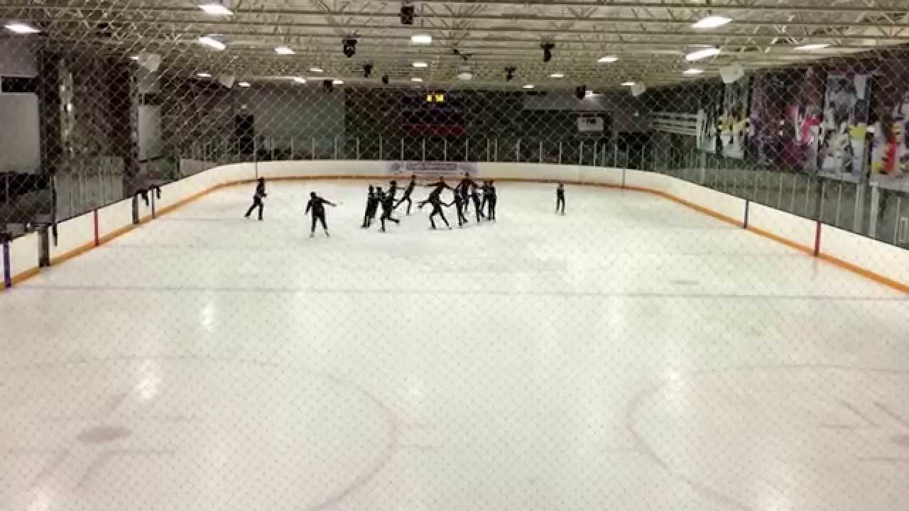 Syncronized Skating at Toyota Sports Center (10/06/15) Sydney Choi