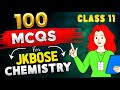 Jkbose most important mcqs of chemistry class 11 2024jkbose chemistry important questions class 11