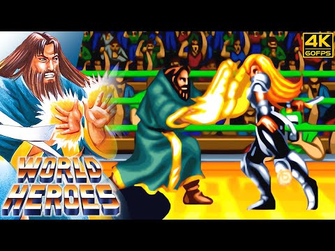 World Heroes - Rasputin (Arcade / 1992) 4K 60FPS