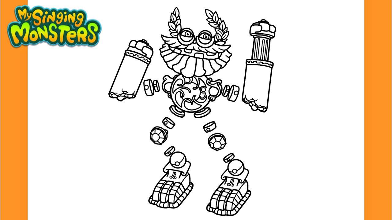 Epic Wubbox  Singing monsters, Monster drawing, Monster coloring pages