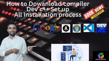 How to install DEV C++ on Windows 10/11 [ 2023 Update ] Latest GCC Compiler for C and C++