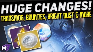 REWARD & ECONOMY CHANGES, TRANSMOG DETAILS, Beyond Light DLC NEWS! | Destiny 2 | This Week at Bungie