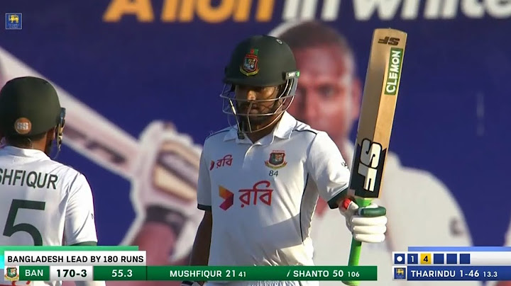 Sri Lanka vs Bangladesh 1st Test Day 4 Highlights  | SL vs BAN 1st Test Highlights 2025