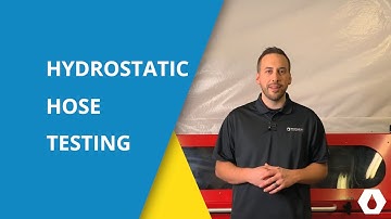Hydrostatic Hose Testing