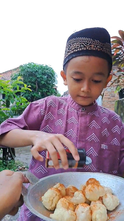 Makan cimol pedas satu wajan #shorts
