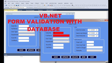 VB NET -  FORM VALIDATION OF USER ENTRY CHECK WITH DATABASE