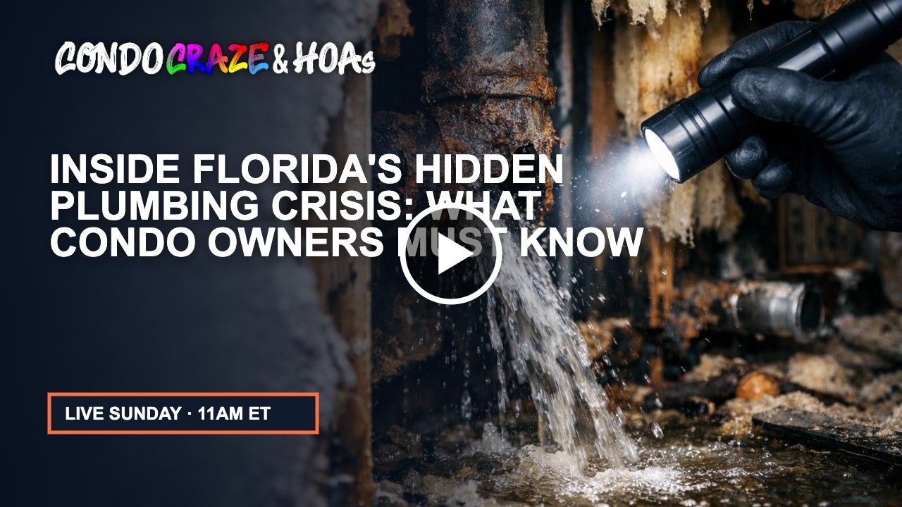 Inside Florida's Hidden Plumbing Crisis: What Condo Owners Must Know