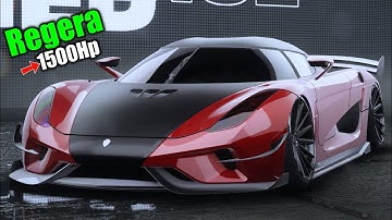 Need for Speed Unbound - 1500Hp Koenigsegg Regera Customization | Gameplay