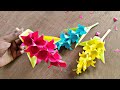 How to make paper flower | paper sticky gift flower | easy paper flower&#39;s