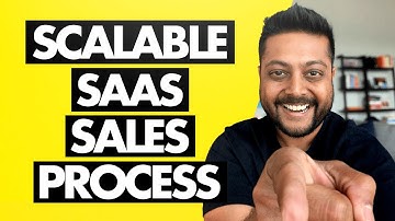 How to Build a Scalable SaaS Sales Process (From Scratch)