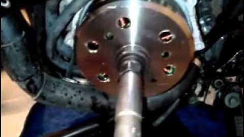 98 Yamaha r1 stator and flywheel removal
