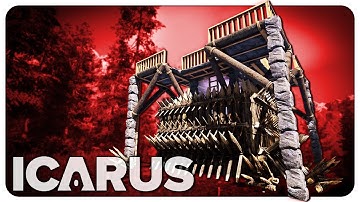 I Built a Horde Base to Defend the Vapor Condenser! - Icarus (Ep.12)