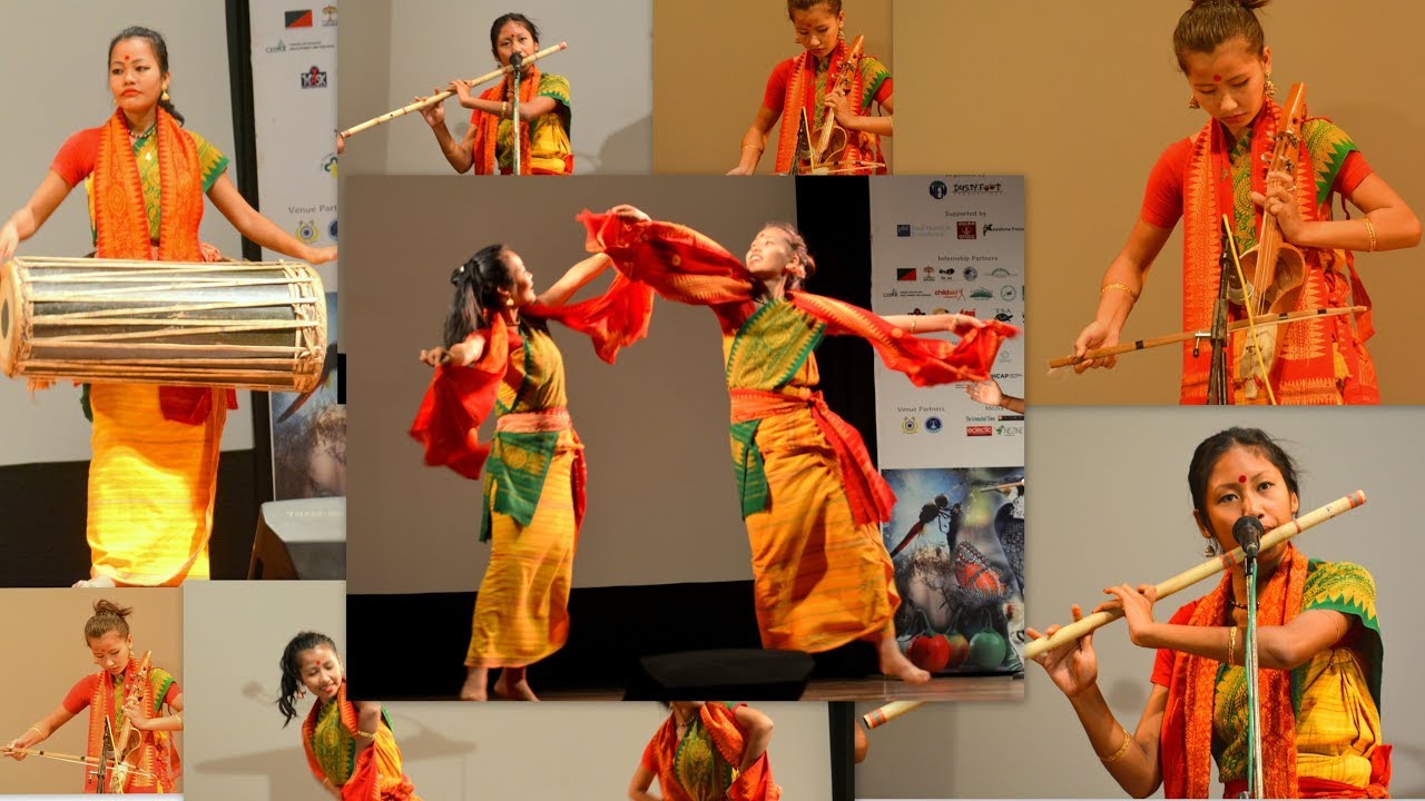 Traditional Music Performance by Bodo Girls TU  SIFUNG HARIMU AFAD    