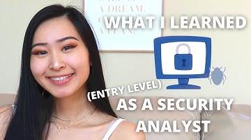 Lessons from a Cyber Security Analyst | Advice for a cyber security analyst 2021 (entry level cyber)