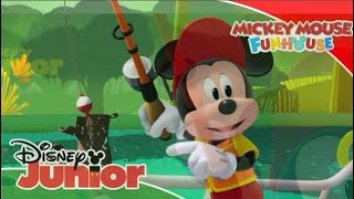 Mickey Mouse Funhouse: Día de pesca | Disney Junior Oficial