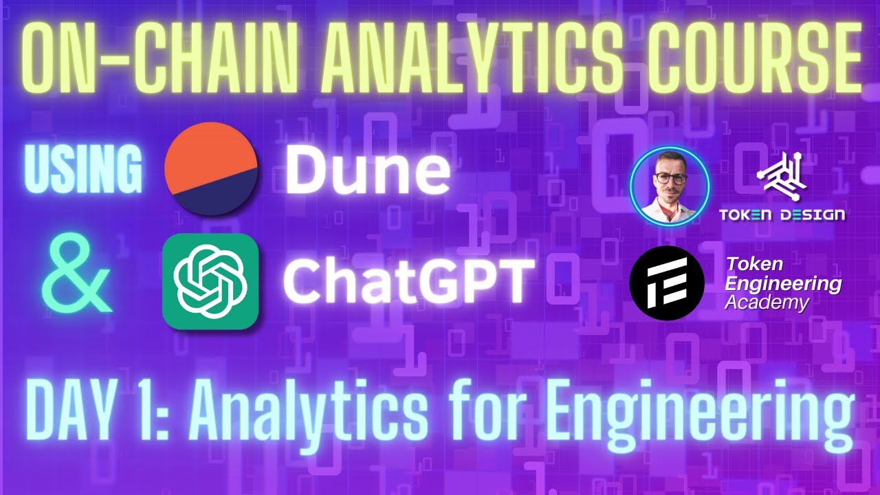 On Chain Analytics Course (Dune + chatGPT) - Theory vs. Data - Token Design Tutorials podcast