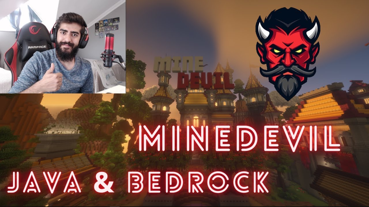 Minedevil Minecraft | !ipjava | !ipbedrock | !bağış | ! | #minecraft # ...