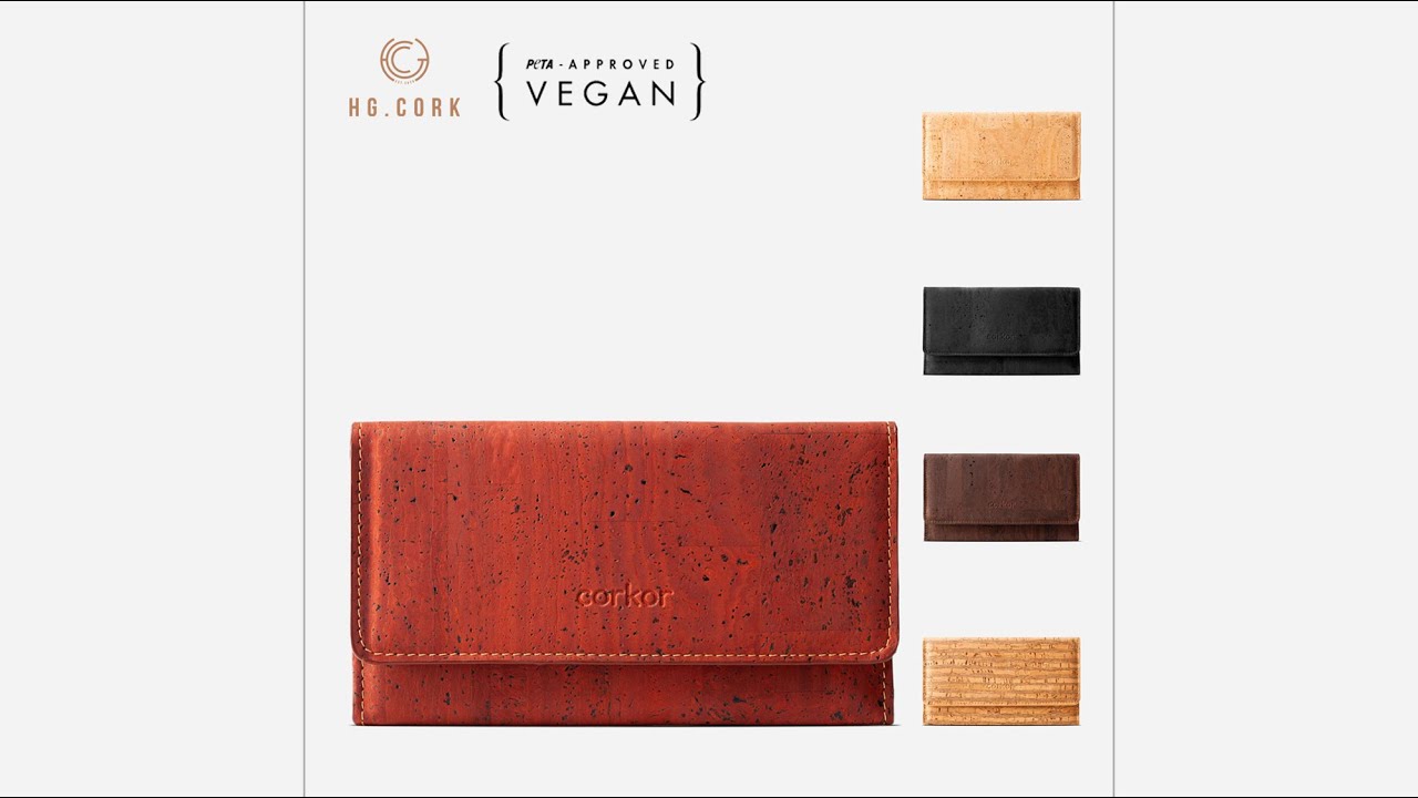 Ví Nữ Thời Trang Dáng Dài Nắp Gập Siêu Mỏng – WOMEN CORK WALLET SLIM – HGcork CK273 | Tóm tắt những tài liệu liên quan đến bop nu thoi trang chính xác