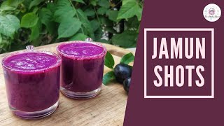 Healthy Jamun Shots In 1 Min | Ahmedabad Famous Street Style Jamun Shots |Monsoon Special #shorts