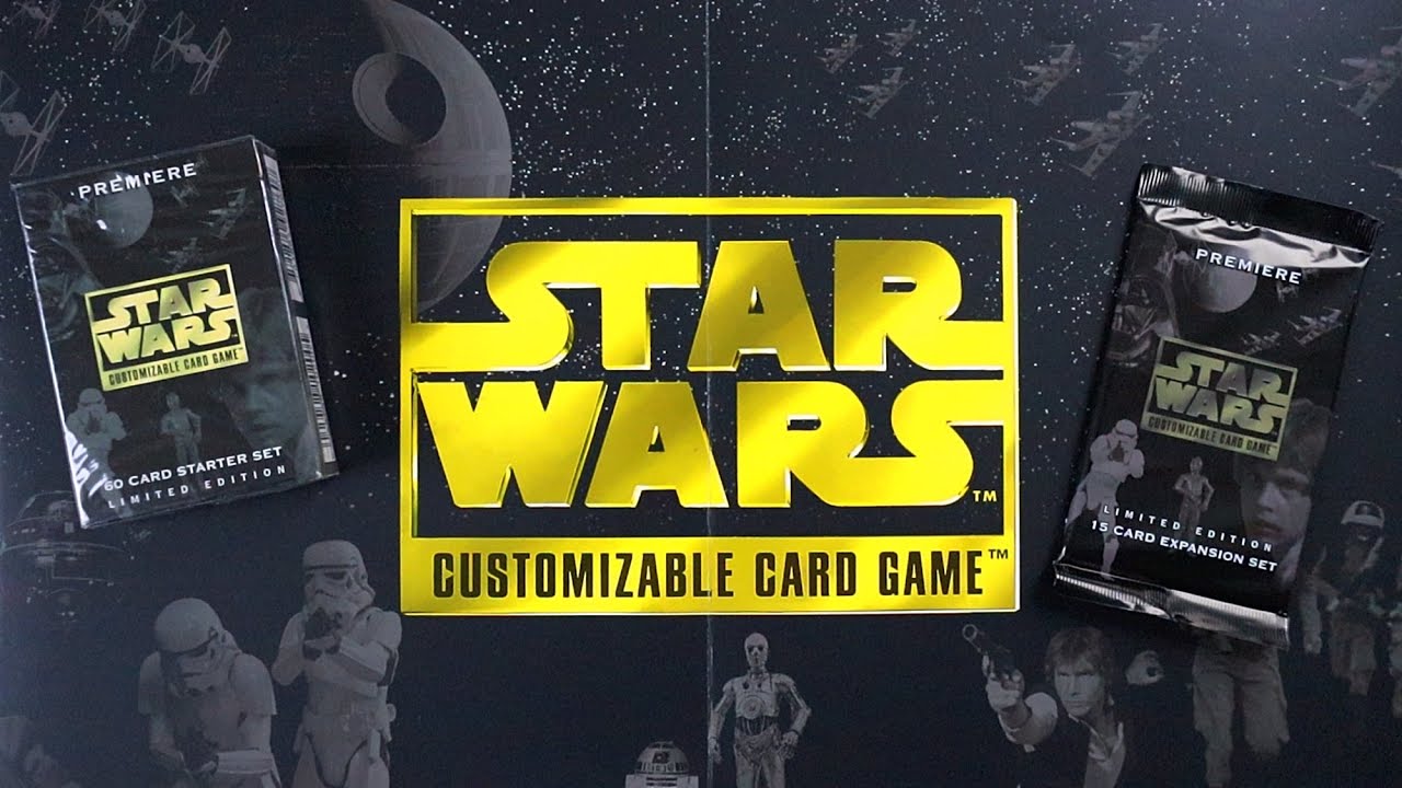 Star Wars CCG Overview: Premiere Set (1995) Complete BB Limited Edition Set  Review | Rick Adams