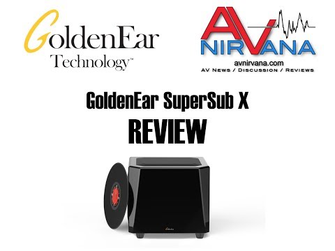 Vídeo: O Subwoofer SuperSub X Da Tecnologia GoldenEar Traz O Baixo