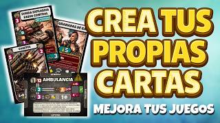 MEJORA tus JUEGOS de Mesa | Cómo crear tus propias cartas screenshot 5