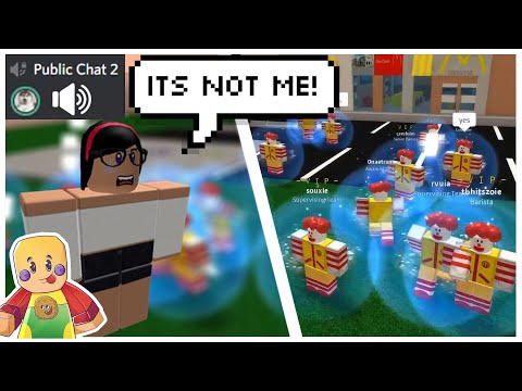 Trolling Cafe Employees In Voice Chat Roblox Exploiting Youtube - roblox hacker trolling